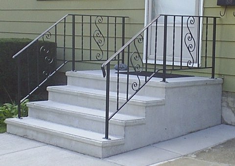 Image 1 - High-quality view of well-crafted concrete steps