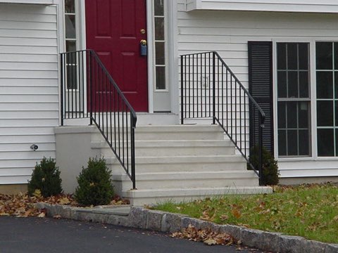 Image 2 - Concrete steps and railings exposed to enviroment